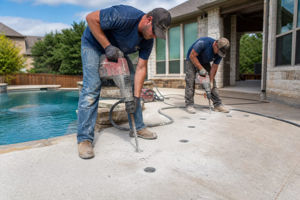 Access drilling photo